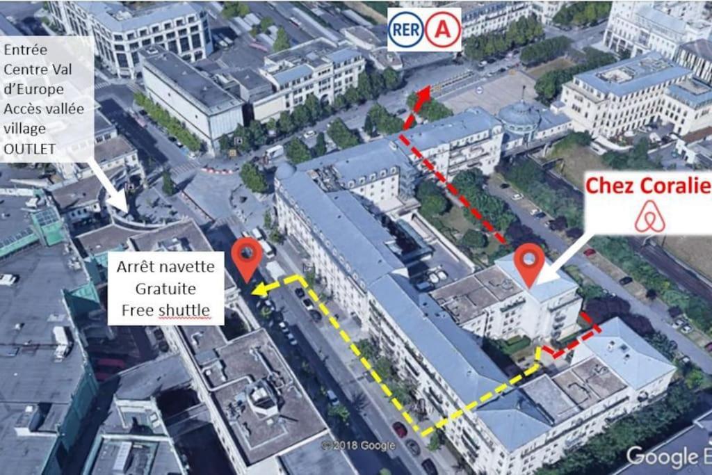 Disneyland Paris, 70m², Parking Prive